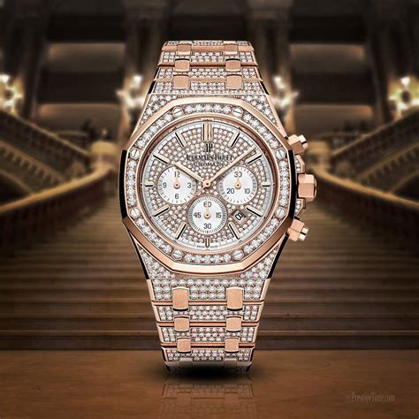 ap watches with diamonds|diamond watches on chronograph.